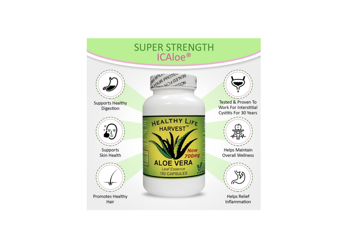 Aloe vera supplement for Hunner’s ulcers