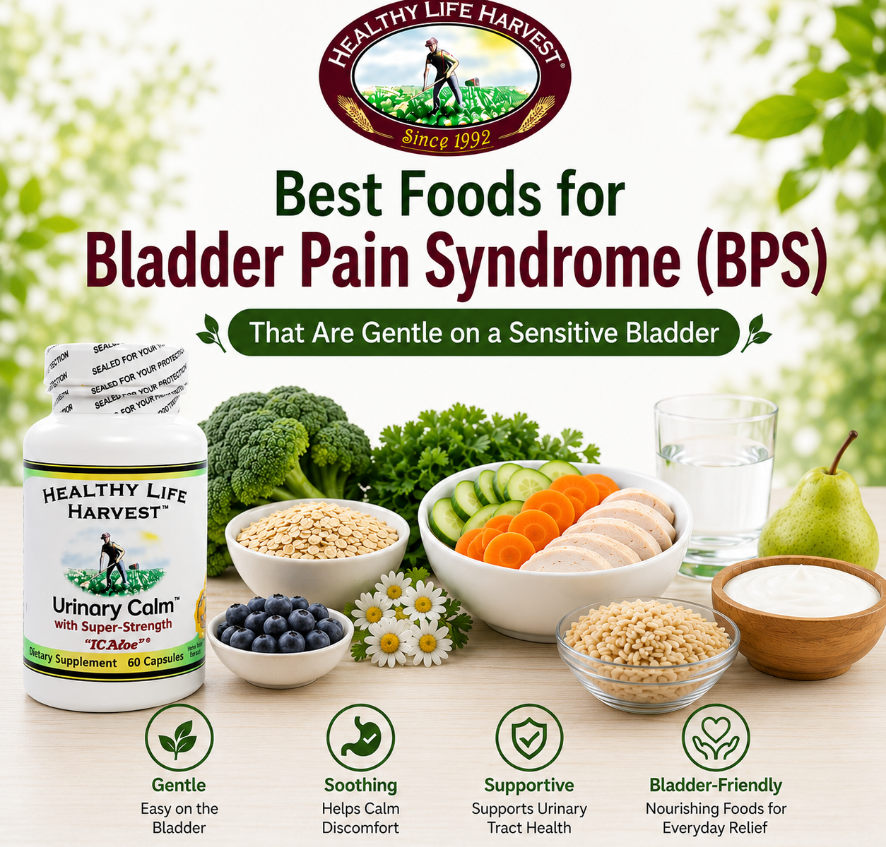 Best Foods for Bladder Pain Syndrome